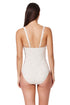 Profile by Gottex Jolene Textured Deep V Neck One Piece